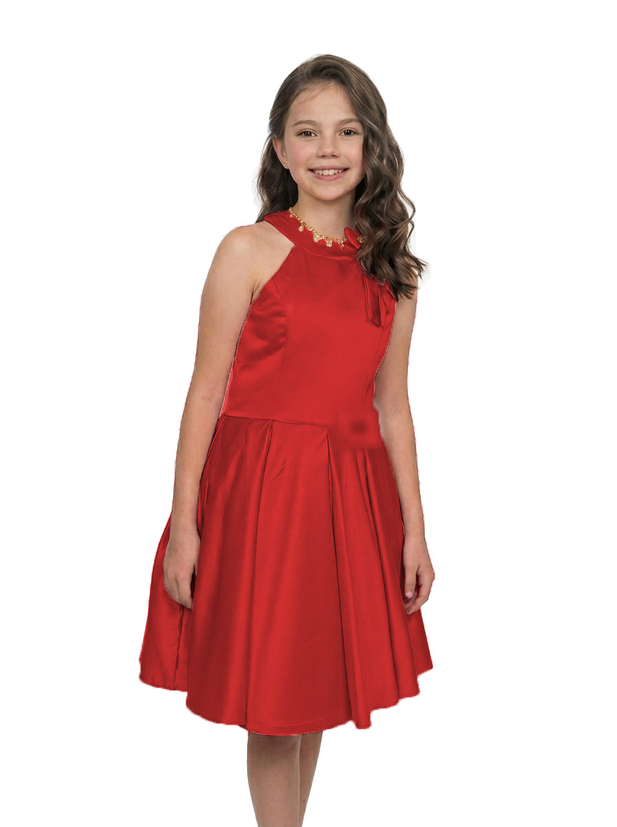 GIRWEM ST10001 Red Short Dress